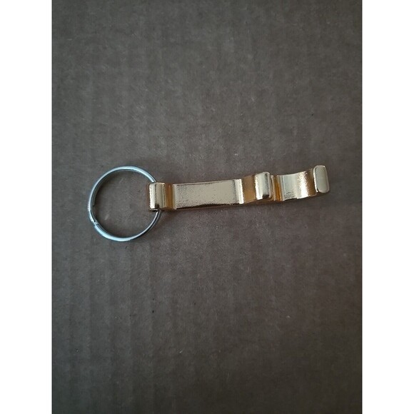 Corona Extra Beer Keychain Bottle Opener New Gold Colored New Sealed - Picture 2 of 3